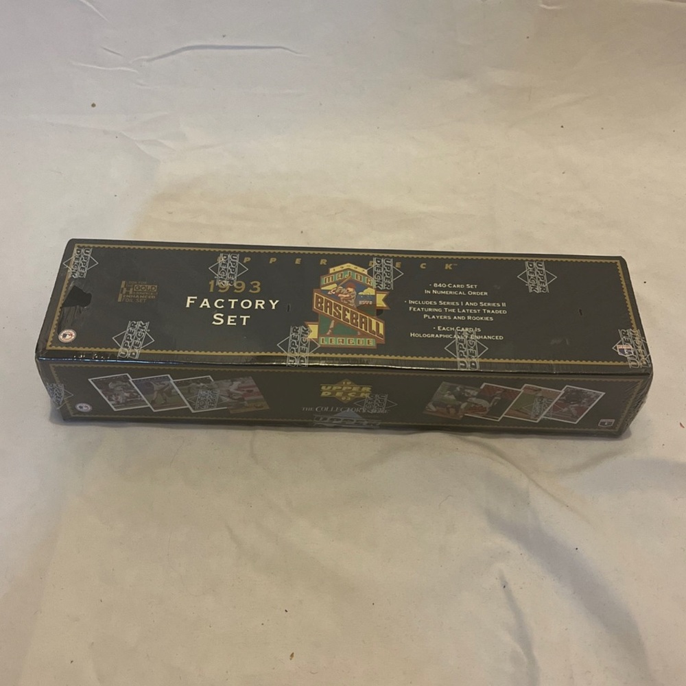 Upper deck 1993 factory set